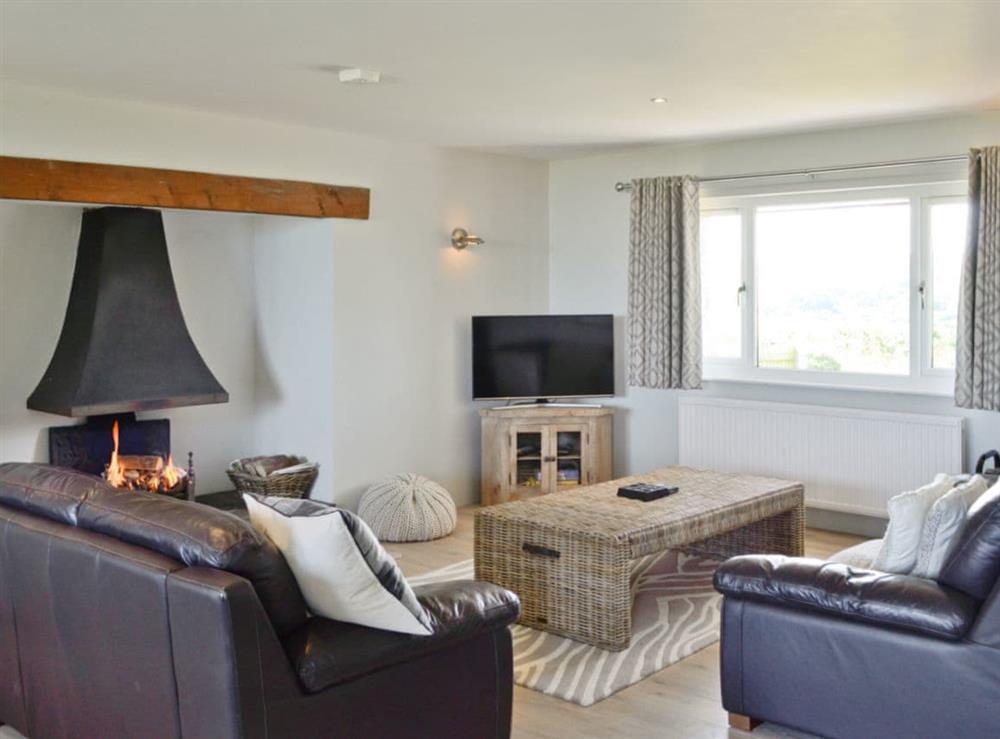 Appealing living room at St Illex in Port Isaac, Cornwall
