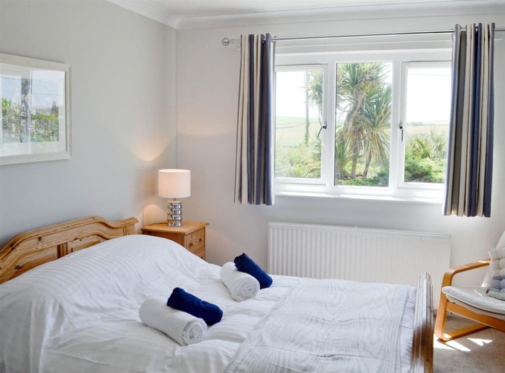 Double bedroom at St Illex in Port Isaac, Cornwall