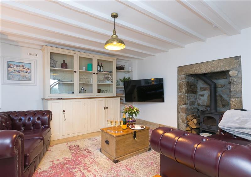 Relax in the living area at St Ives View, St Ives