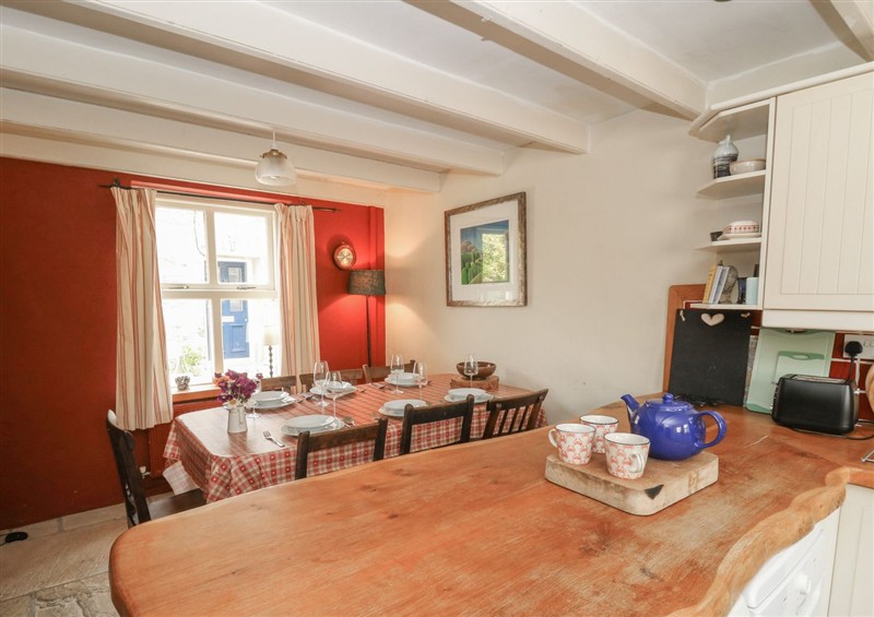 Dining room at St Johns House, Newport