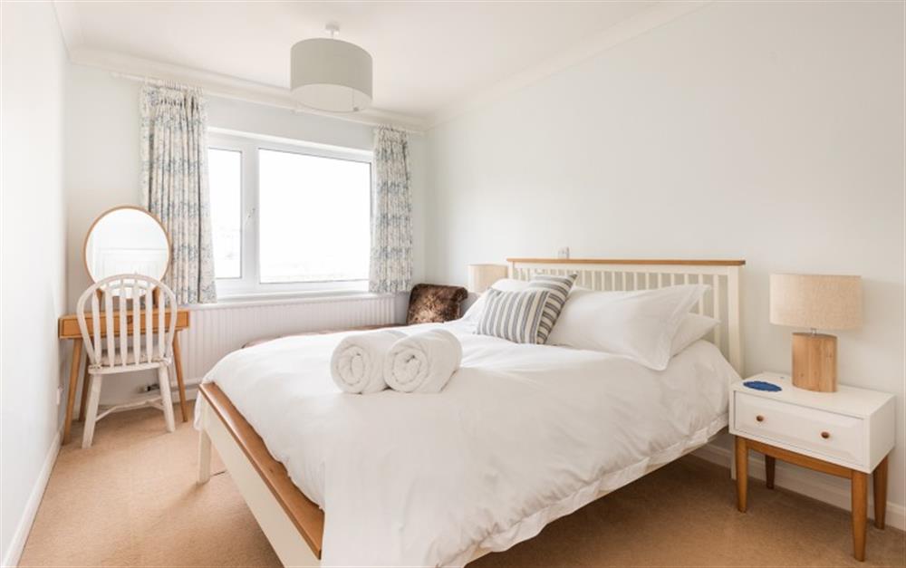 The second double bedroom at St John's Lodge in Hope Cove
