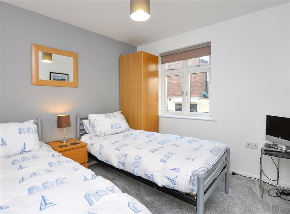 Twin bedroom at St Johns in Whitby, North Yorkshire