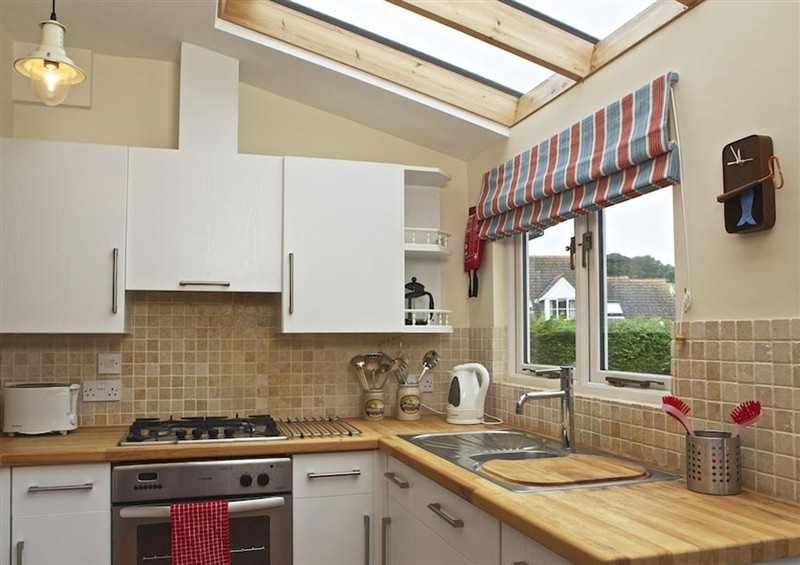 Kitchen at St Leonards, Salcombe
