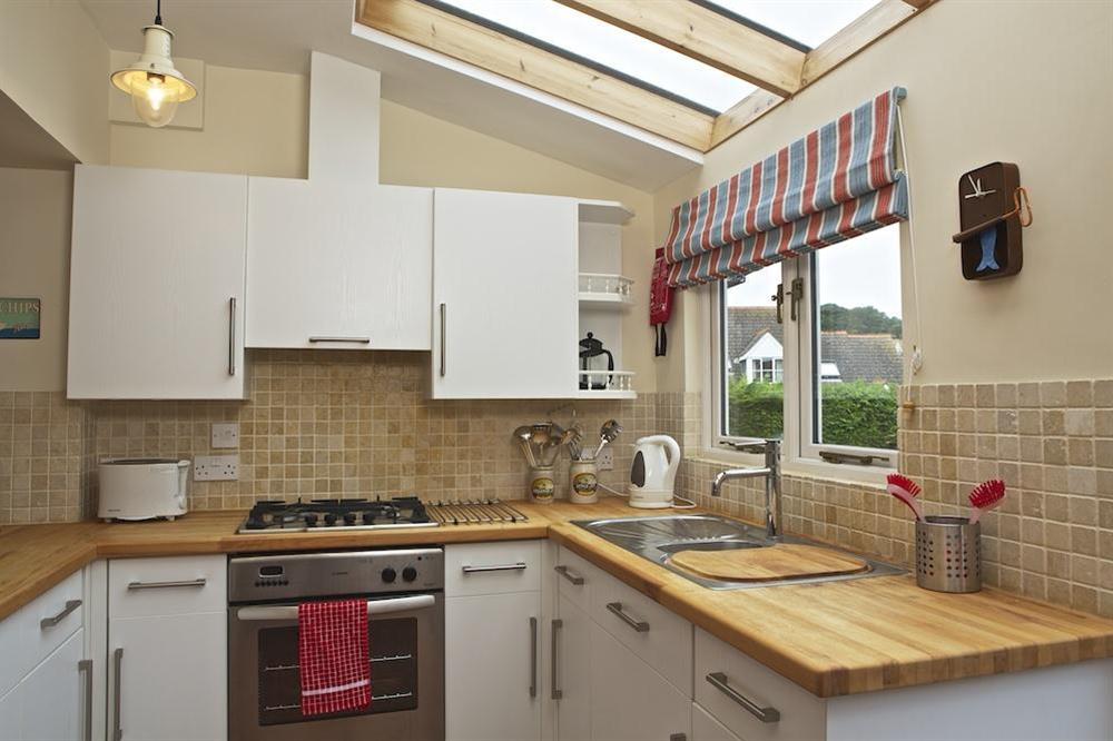 Modern, well equipped kitchen at St Leonards in , Salcombe