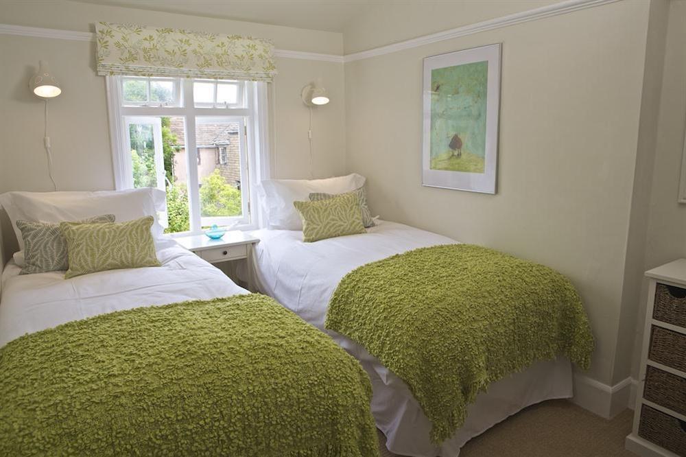 Twin bedroom at St Leonards in , Salcombe