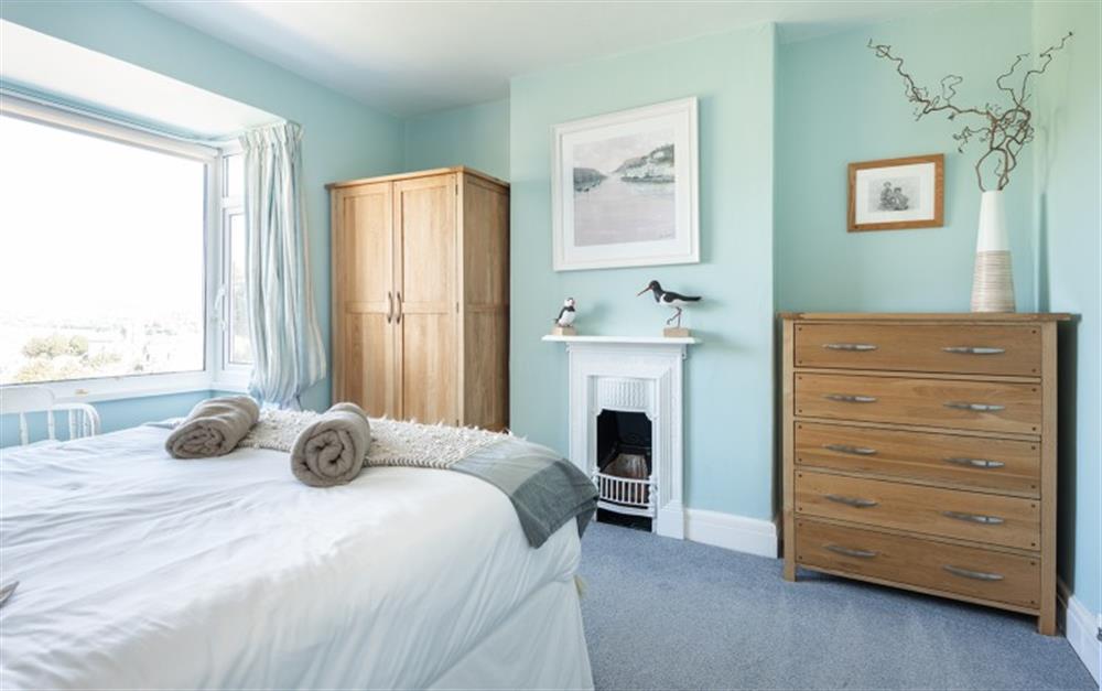 Another look at the master bedroom  at St Malo in Salcombe