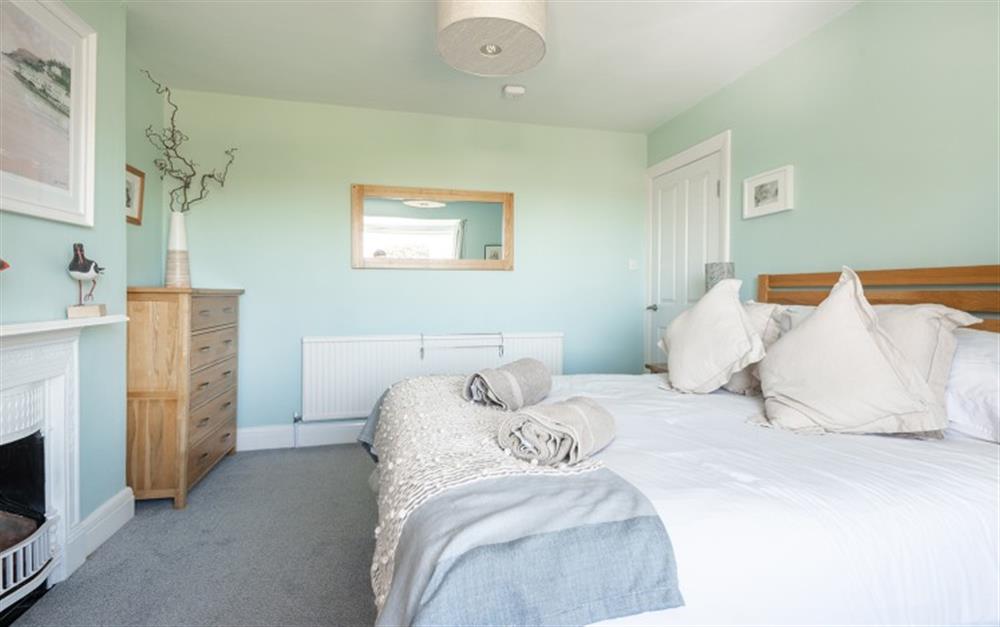 One of the 3 bedrooms at St Malo in Salcombe