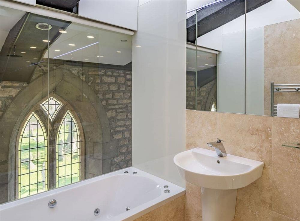 Bathroom at St Margarets Church in High Bentham, near Ingleton, North Yorkshire