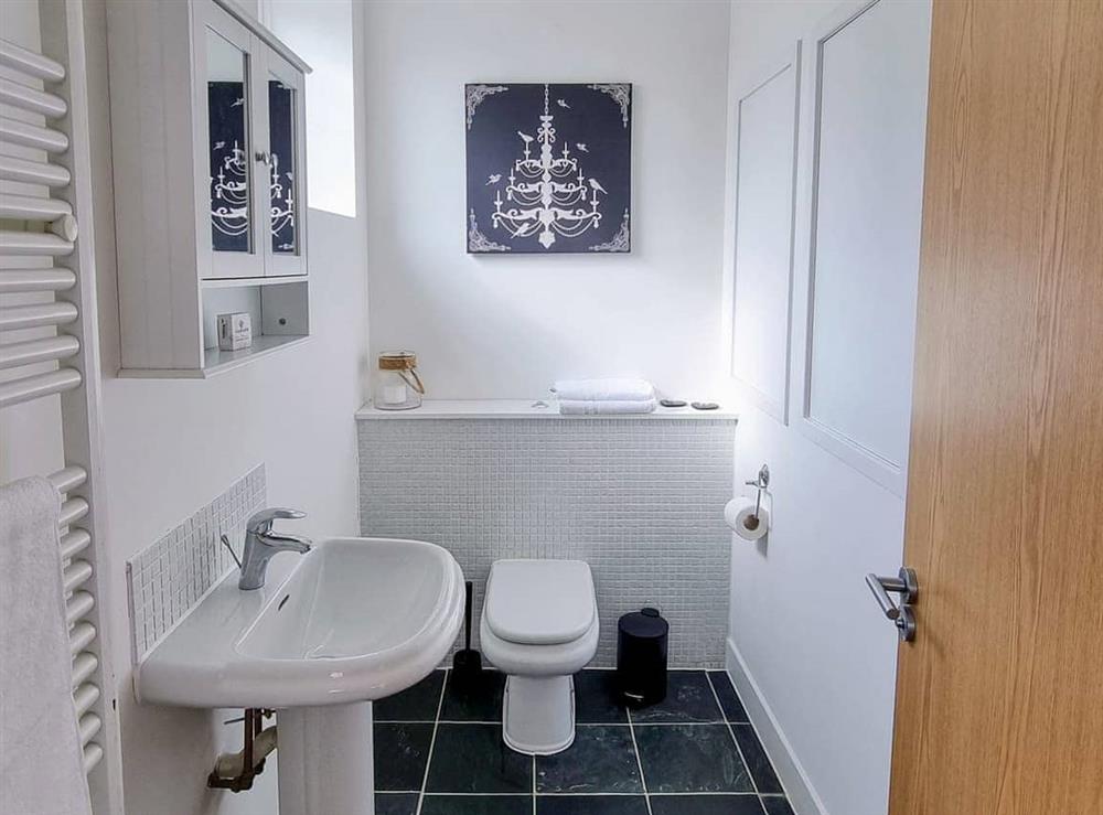 Shower room at St Margarets Loft Apartment in Dunfermline, Fife