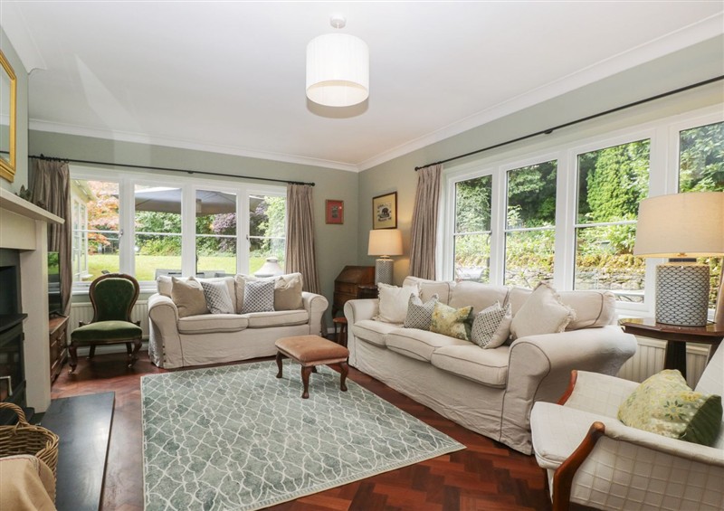 The living area at St. Marys House, Church Westcote near Bourton-On-The-Water