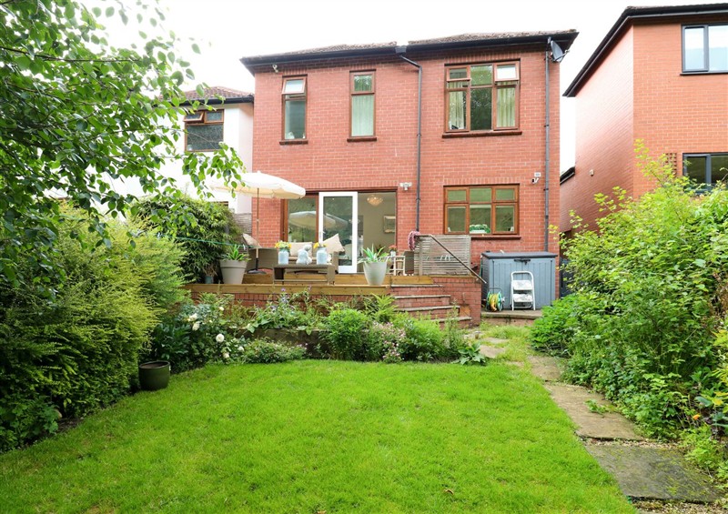 The garden at St Marys House, Greenfield