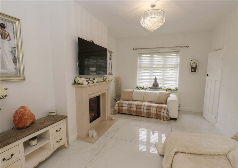 The living area at St Marys House, Greenfield