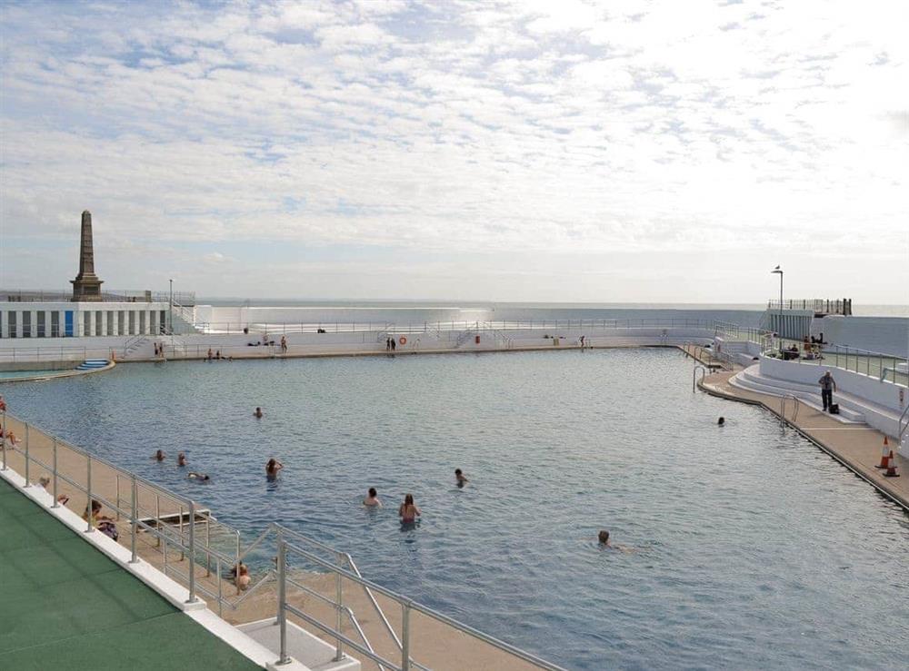 Penzance Lido at St Marys House in Penzance, Cornwall