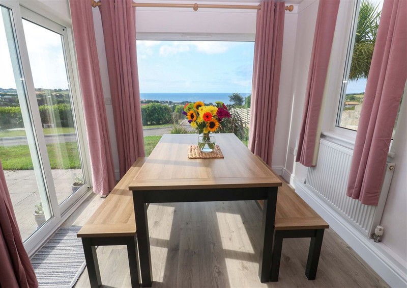 Dining room at St Marys, Praa Sands