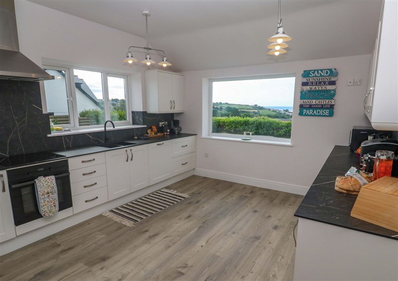This is the kitchen at St Marys, Praa Sands