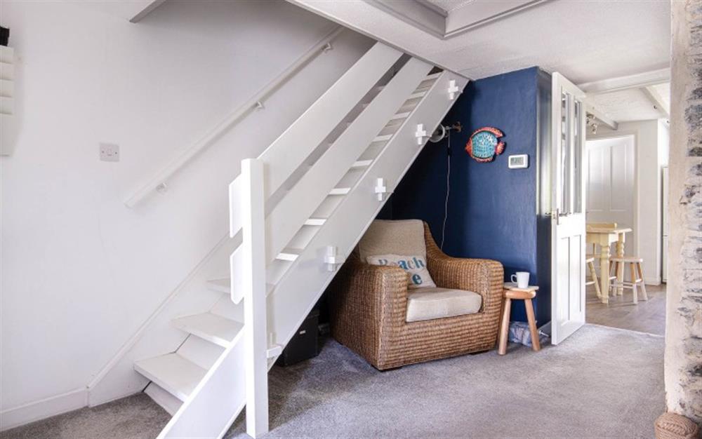 Staircase at St Michael's Cottage in Wadebridge