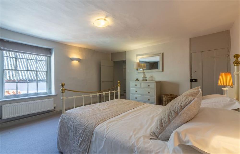 First floor: Bedroom three with views to the front at St Michaels Cottage, Wells-next-the-Sea
