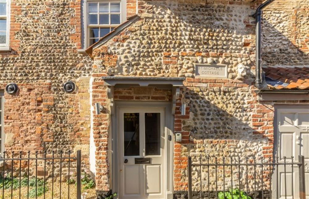 Ground floor: Main entrance at St Michaels Cottage, Wells-next-the-Sea