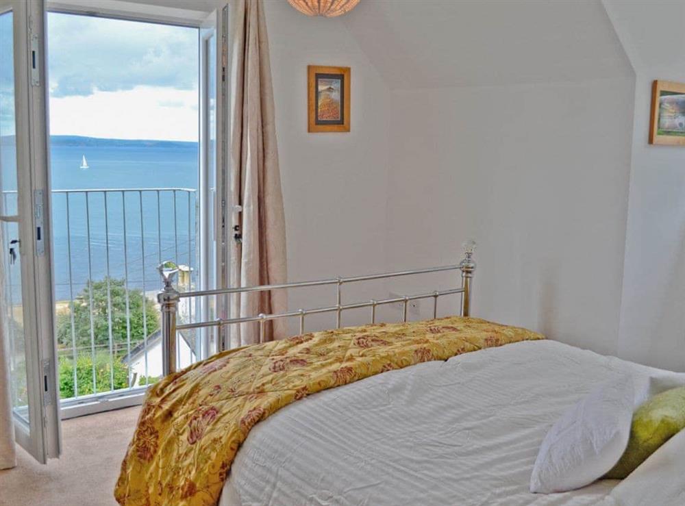 Double bedroom at St. Michaels Mount View in Newlyn, Cornwall