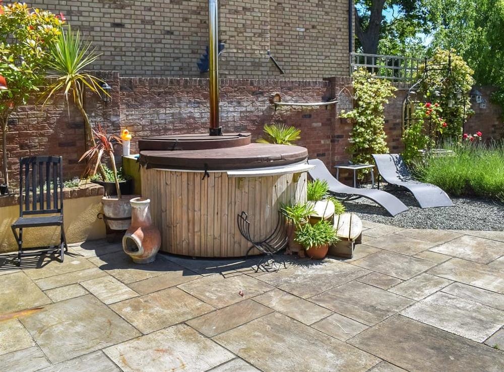 Hot tub at St Mildreds Church in Ramsgate, Kent