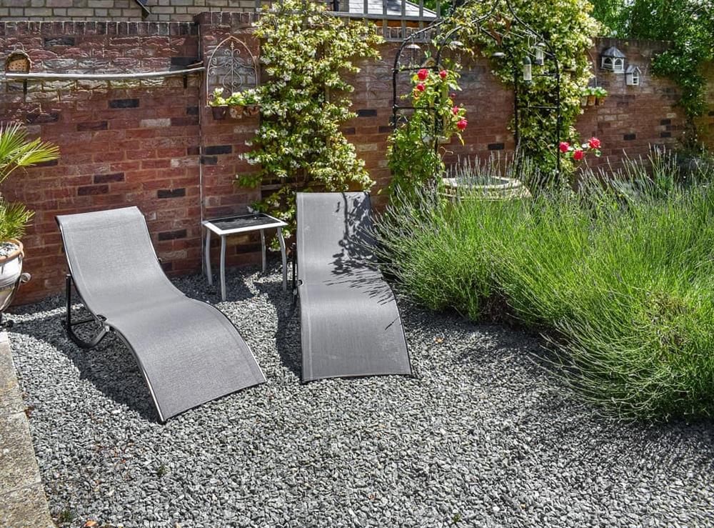 Outdoor area at St Mildreds Church in Ramsgate, Kent