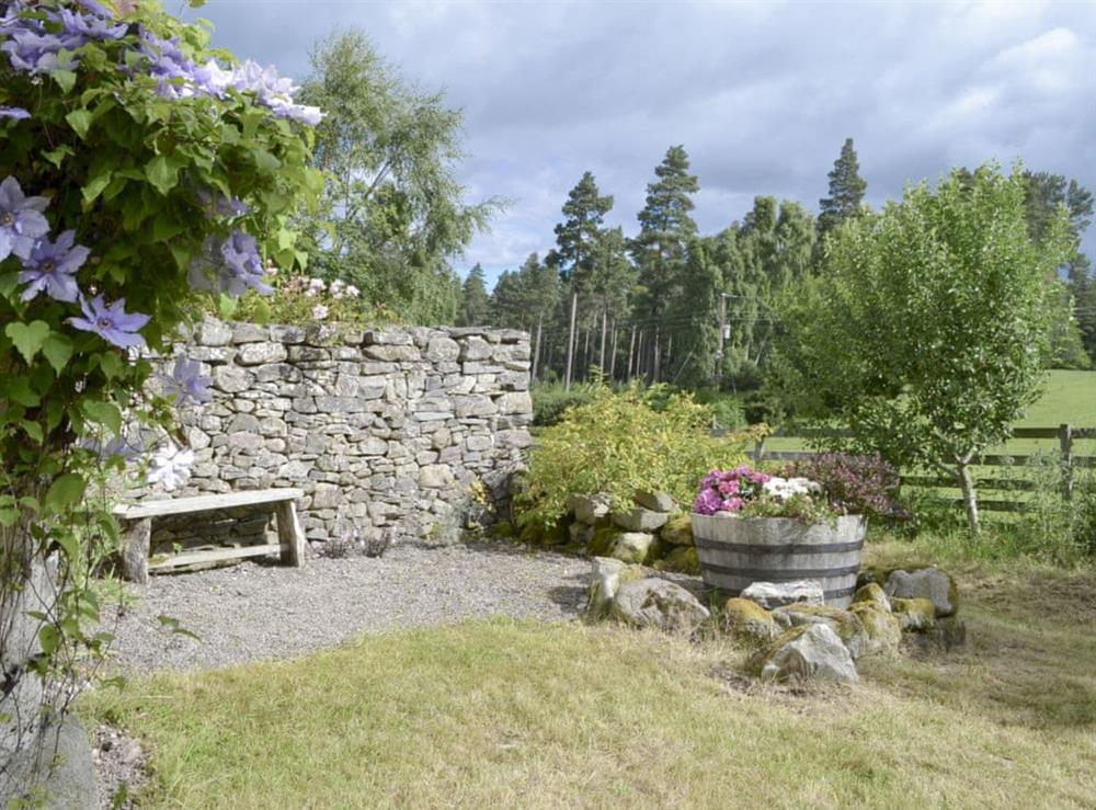Beautifully presented garden at St Orans in Dunphail, near Forres, Highlands, Morayshire