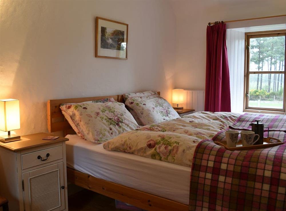 Cosy and welcoming bedroom at St Orans in Dunphail, near Forres, Highlands, Morayshire