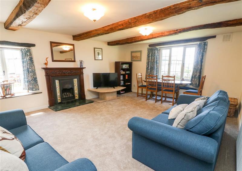 The living room at St. Peters Cottage, Milnthorpe