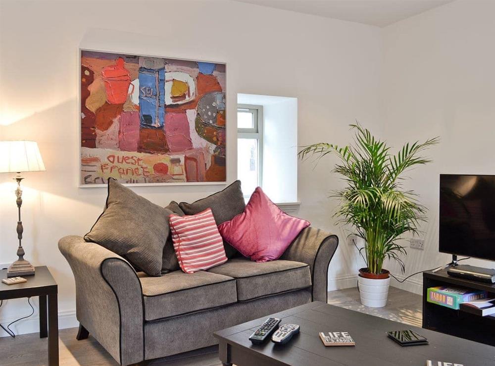 Living room at St Ronans Place in Gartocharn, near Drymen, Dumbartonshire