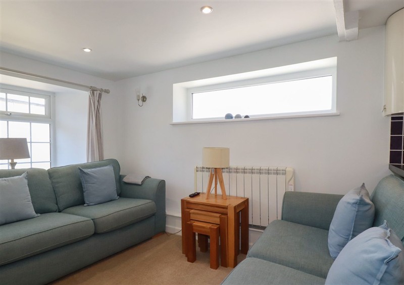 This is the living room at St Saviours, Padstow