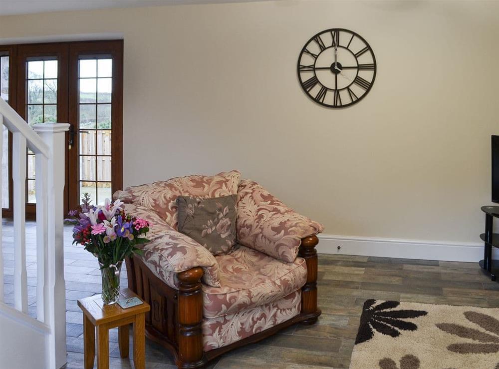 Living room at Stabal Arthur in Bodedern near Holyhead, Gwynedd