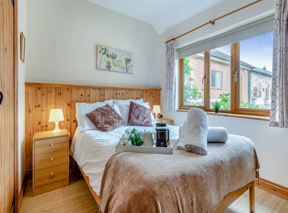 Double bedroom at Stable in Blandford Forum, Dorset