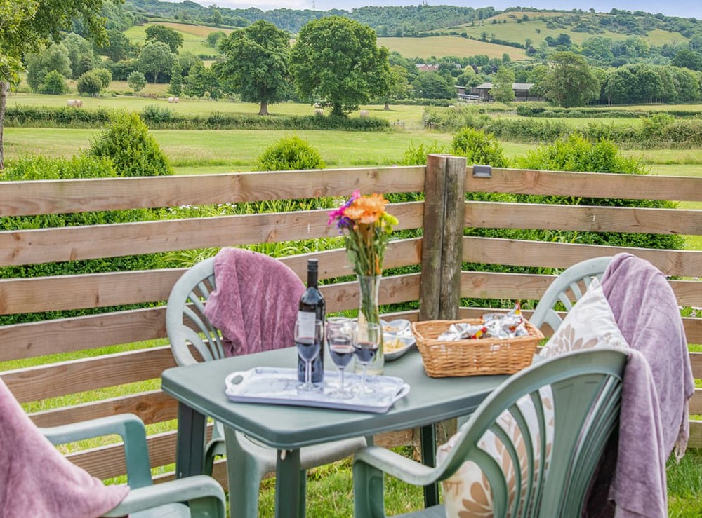 Sitting-out-area at Stable in Blandford Forum, Dorset
