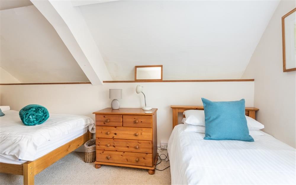 Twin bedroom 1  at Stable Corner in Loddiswell