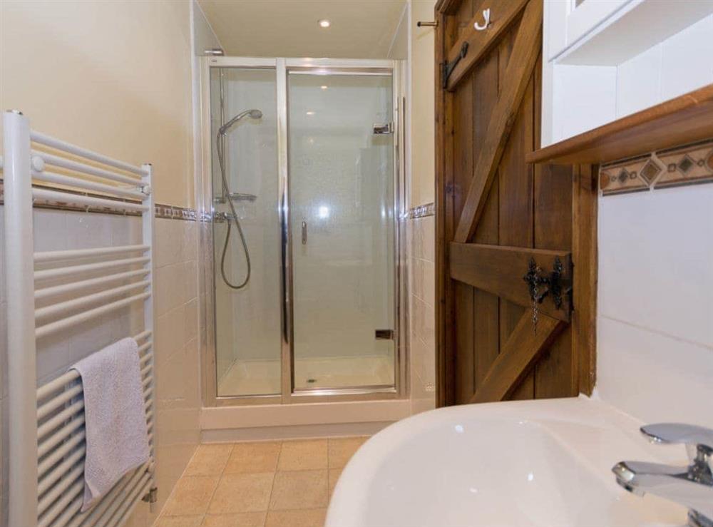 Shower room at Stable Cottage in Airton, Nr Skipton., North Yorkshire