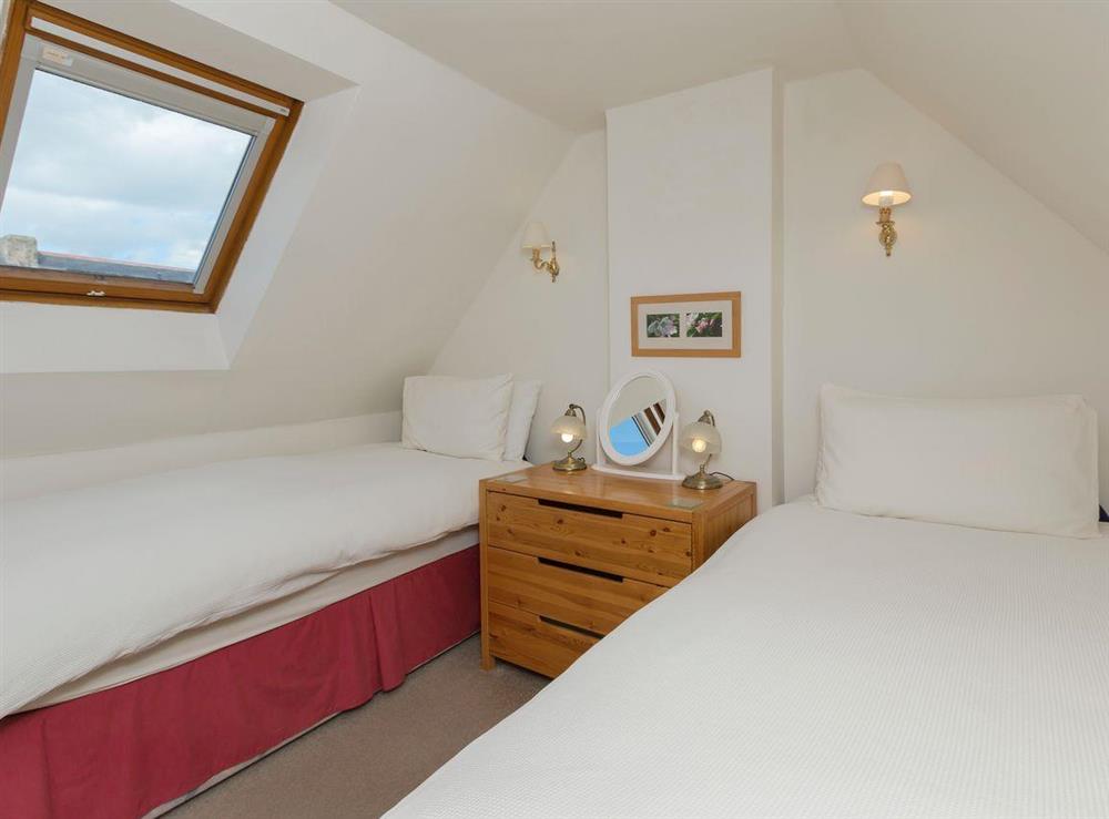 Relaxing twin bedroom at Stable Cottage in Alnwick, Northumberland