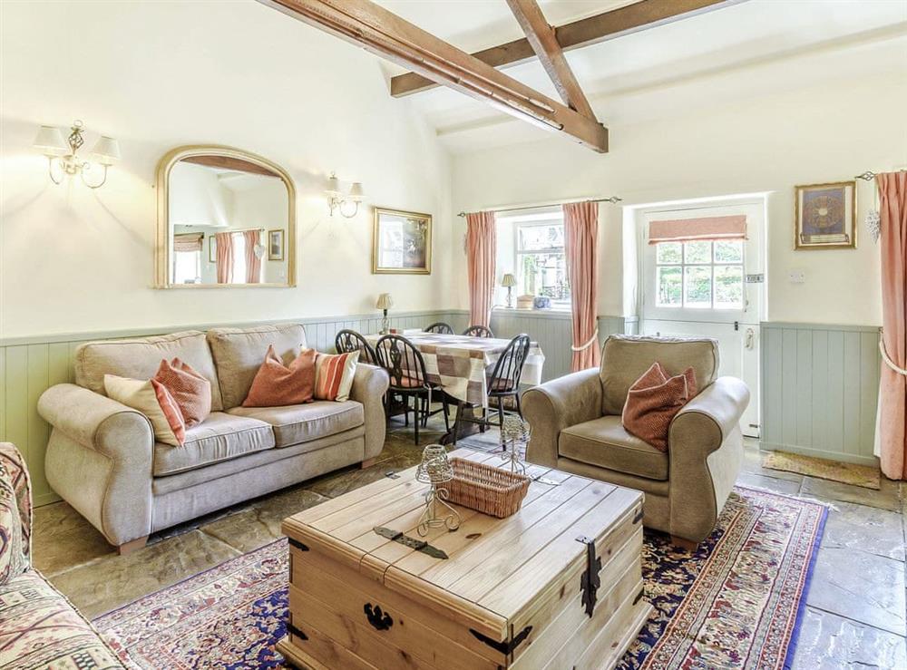Living room/dining room at Stable Cottage in Bedale, North Yorkshire