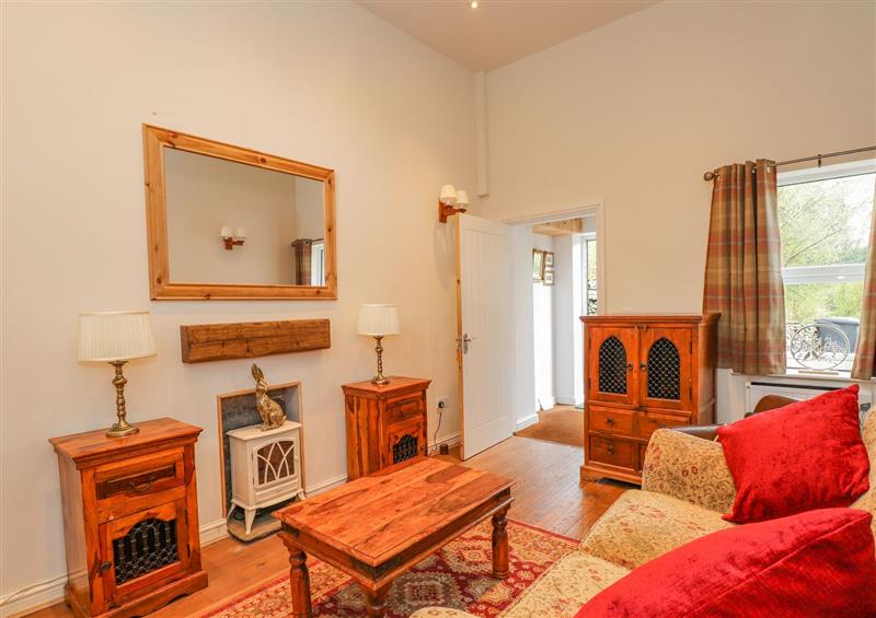 The living room at Stable Cottage, Broughton-In-Furness near Thwaites