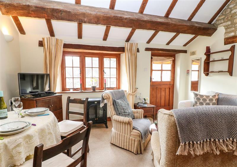 Relax in the living area at Stable Cottage, Castle Combe