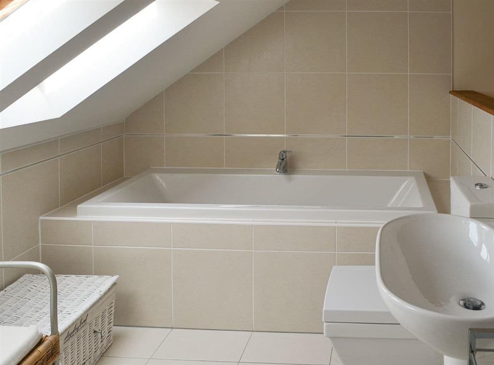 En-suite at Stable Cottage in Chatton, near Wooler, Northumberland