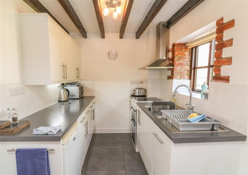 This is the kitchen at Stable Cottage, Colyton