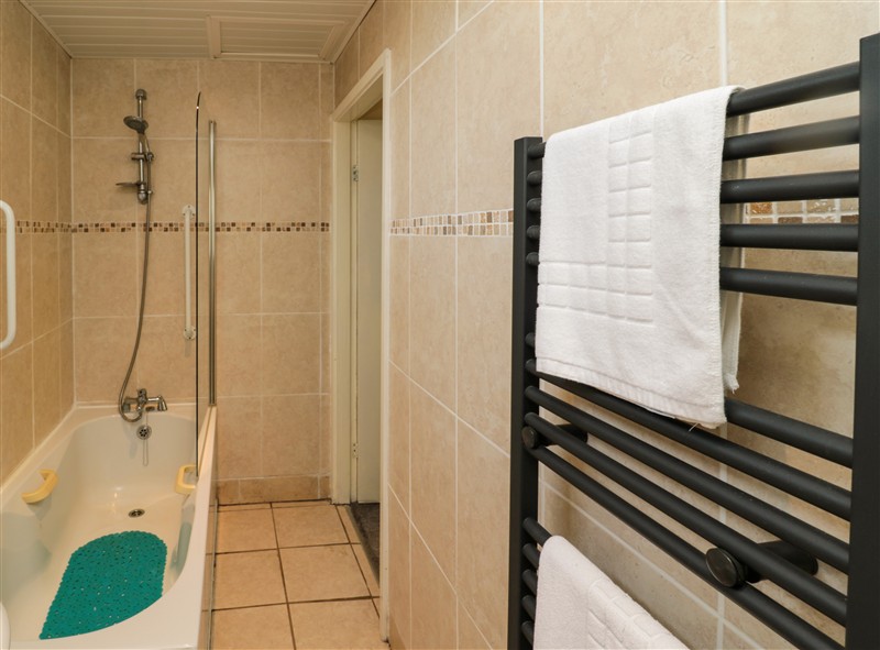 This is the bathroom at Stable Cottage, Cottonshopeburnfoot near Otterburn
