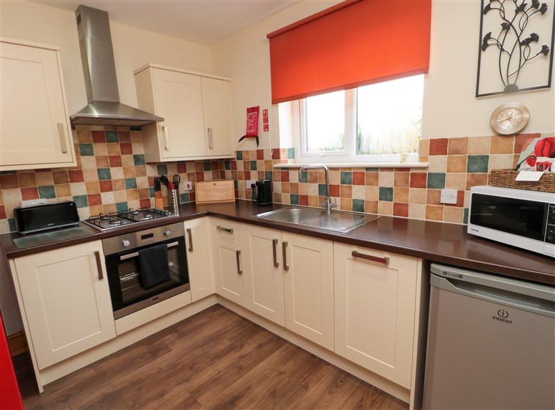 This is the kitchen at Stable Cottage, Cottonshopeburnfoot near Otterburn