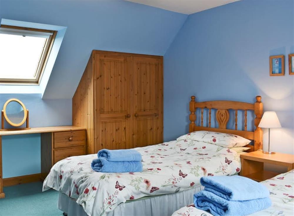Comfortable twin bedroom (photo 2) at Stable Cottage in East Bennan, Isle Of Arran
