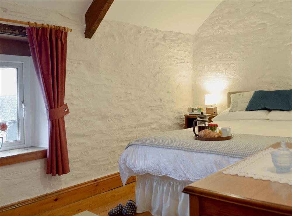 Double bedroom at Stable Cottage in Ferwig, near Cardigan, Dyfed