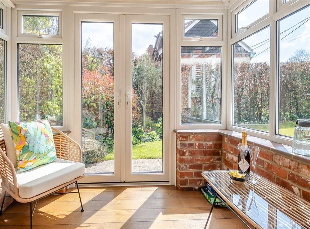 Conservatory at Stable Cottage in Great Ryburgh, near Fakenham, Norfolk