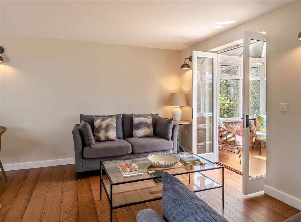 Living area at Stable Cottage in Great Ryburgh, near Fakenham, Norfolk