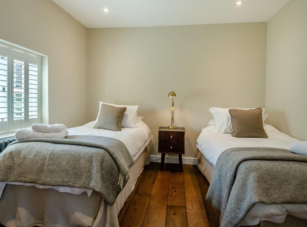 Twin bedroom at Stable Cottage in Great Ryburgh, near Fakenham, Norfolk