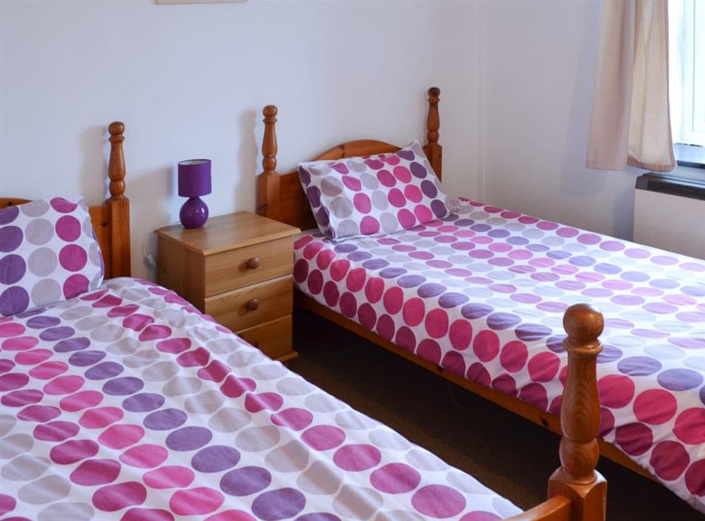 Lovely twin bedded room at Stable Cottage in Gulval, near Penzance, Cornwall