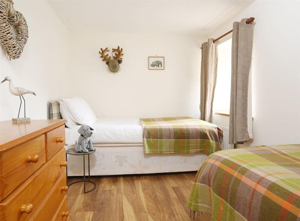 Twin bedroom at Stable Cottage in Hexham, Northumberland